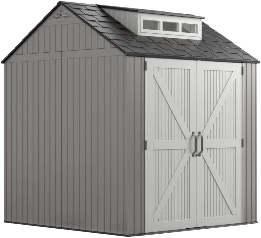 Rubbermaid 7x7-Foot Easy Install Storage Shed: $800 Rubbermaid 7x7-Foot Easy Install Storage Shed: $800