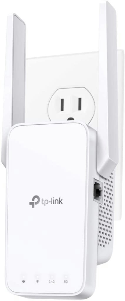 TP-Link AC1200 Dual Band WiFi Extender: $23