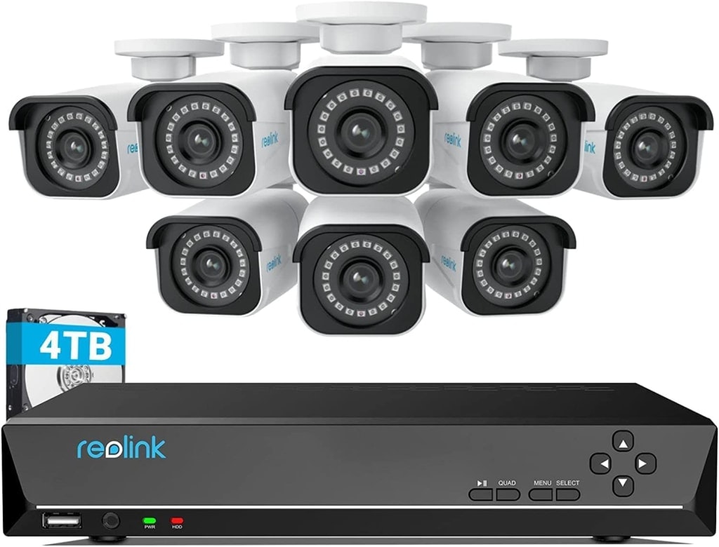 Reolink Smart 4K PoE Security Camera System: $824.99 Reolink Smart 4K PoE Security Camera System: $824.99