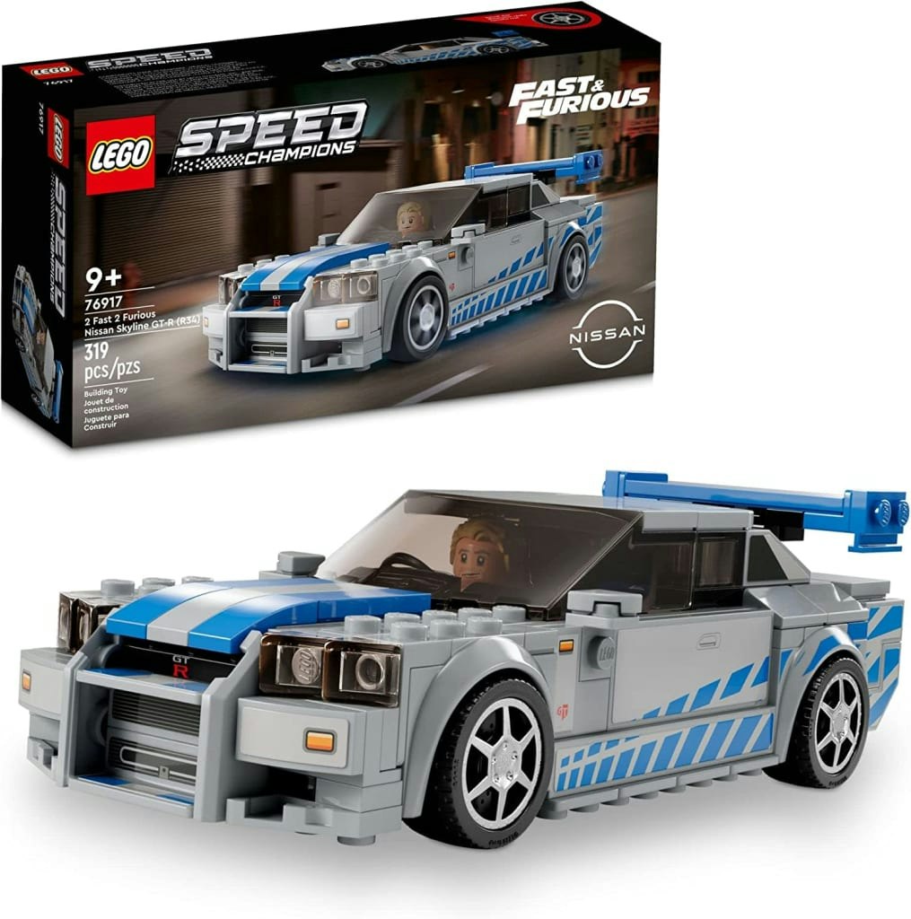 LEGO 2 Fast 2 Furious Nissan Skyline GT-R (R34): $20