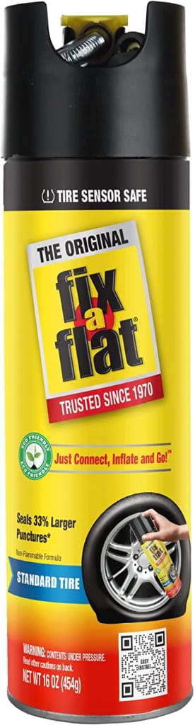 Fix-a-Flat 16-oz. Aerosol Emergency Tire Sealant: $7.38