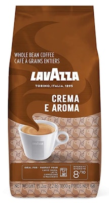 Lavazza Crema E Aroma 2.2-lb. Whole Bean Coffee for $11.55 w/ Sub & Save + free shipping w/ Prime