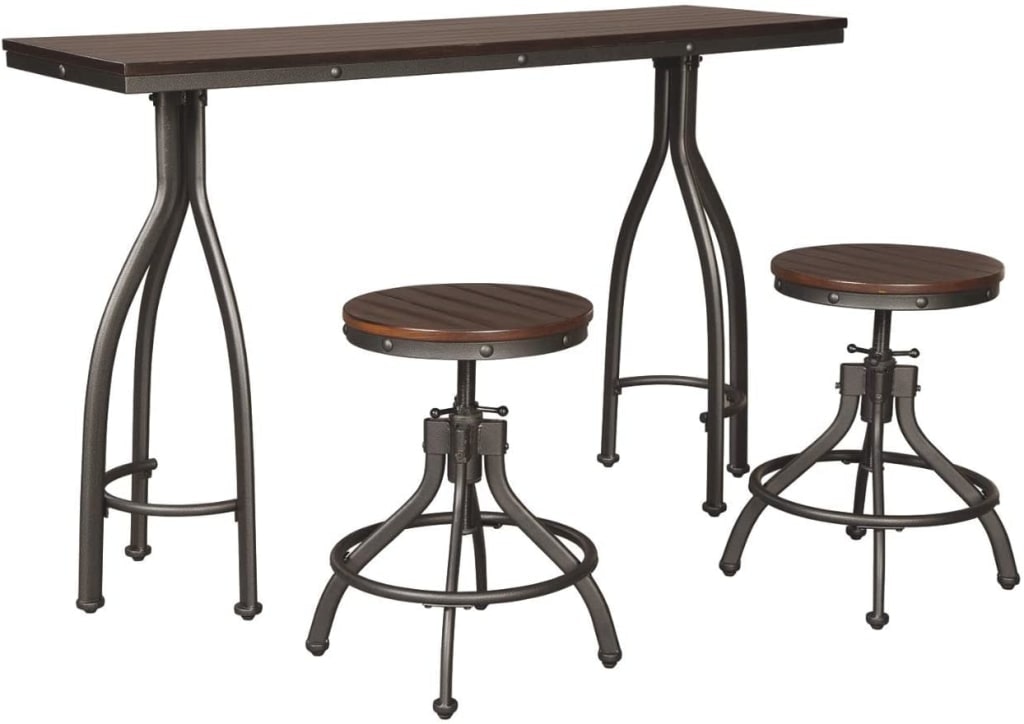 Signature Design by Ashley Odium 3-Piece Dining Set: $185.50 Signature Design by Ashley Odium 3-Piece Dining Set: $185.50