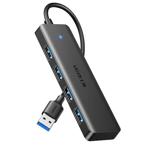 Ugreen 4-Port USB 3.0 Hub: $6.99