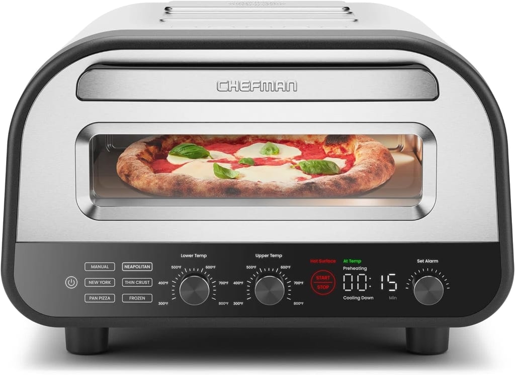 Chefman Indoor Countertop Electric Pizza Oven: $200