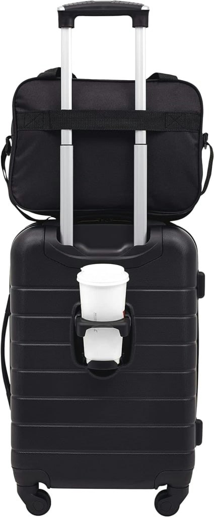Wrangler 2-Piece Smart Luggage Set: $38