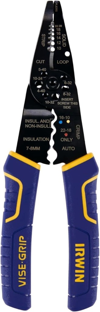 Irwin Vise-Grip Wire Stripping Tool / Wire Cutter: $11