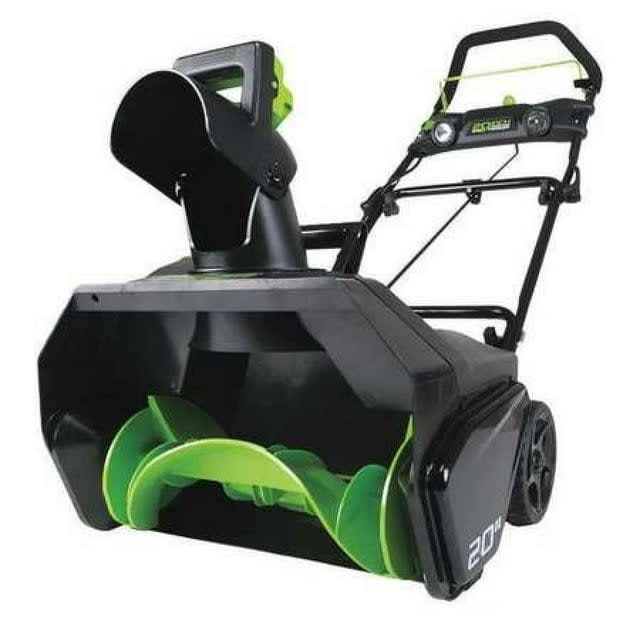 Greenworks Pro 80V 20" Cordless Snow Thrower w/ 2.0AH Battery and Charger: $148 Greenworks Pro 80V 20" Cordless Snow Thrower w/ 2.0AH Battery and Charger: $148