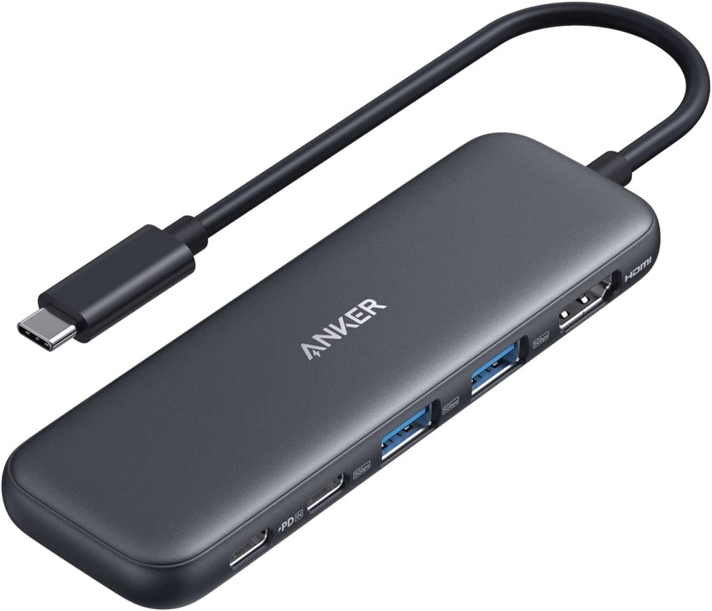 Anker 332 5-in-1 USB-C Hub: $19.99