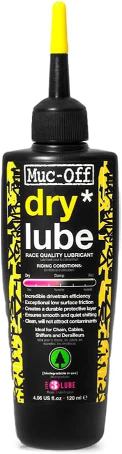 Muc-Off 4-oz. Dry Lube: $6 Muc-Off 4-oz. Dry Lube: $6