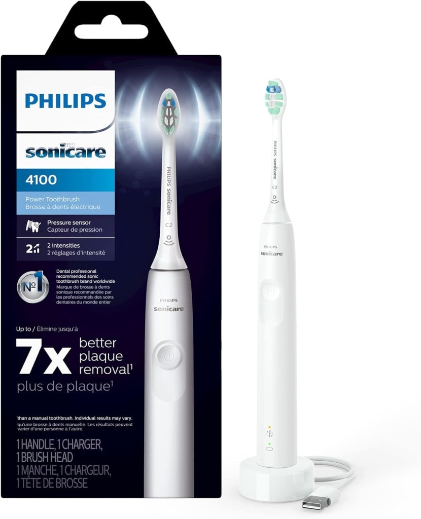Philips Sonicare 4100 Rechargeable Power Toothbrush: $40 Philips Sonicare 4100 Rechargeable Power Toothbrush: $40