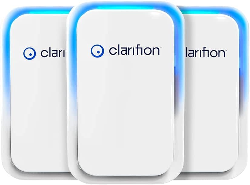 Clarifion Air Ionizers for Home 3-Pack: $83.98