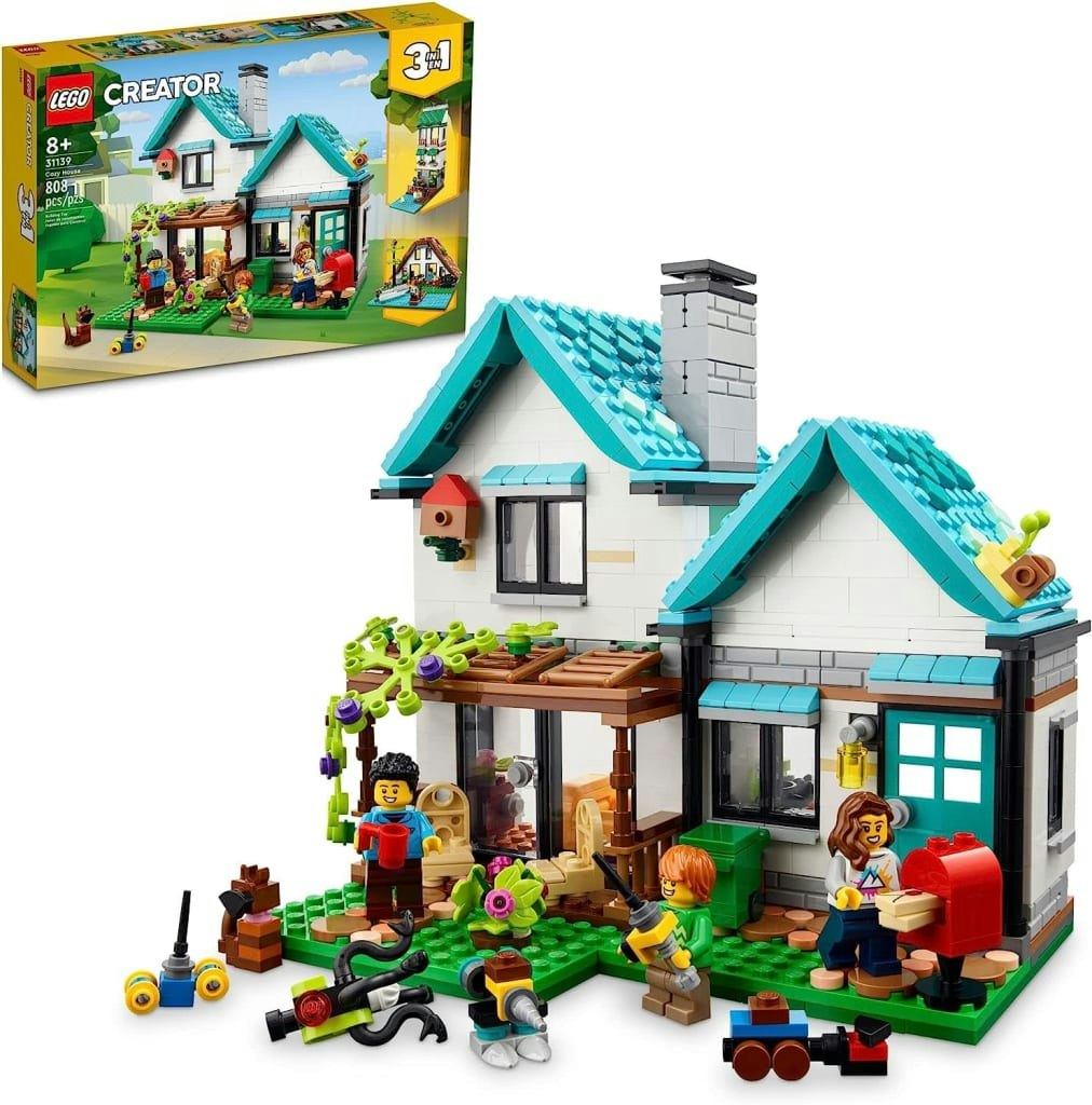 LEGO Creator 3-in-1 Cozy House Building Kit: $42 w/ Prime