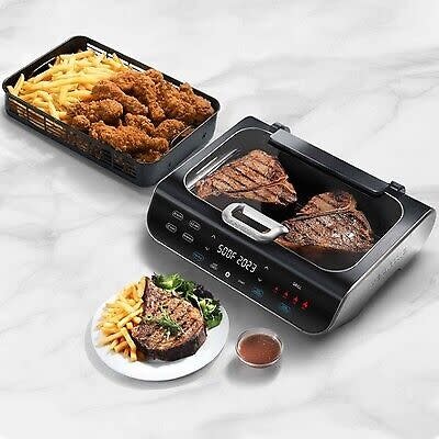 Open-Box Gourmia FoodStation 5-in-1 Smokeless Grill & Air Fryer: $32.79