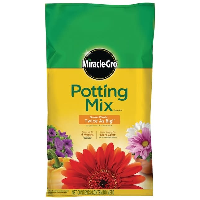 Miracle-Gro 25-Quart All-Purpose Potting Soil Mix: $7.97 Miracle-Gro 25-Quart All-Purpose Potting Soil Mix: $7.97