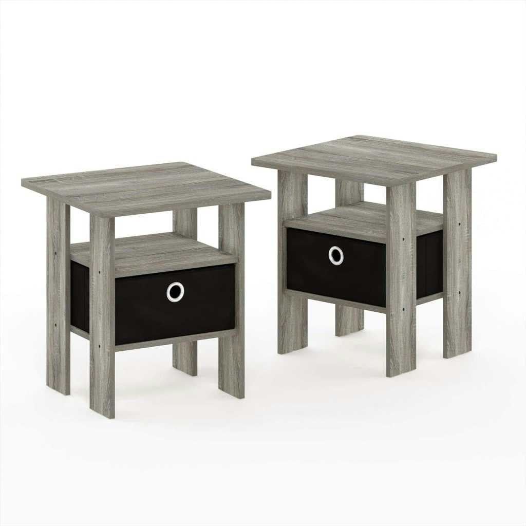 Furinno Andrey Night Stand 2-Pack: $28 w/ Prime