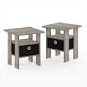 Furinno Petite Night Stand 2-Pack for $20 + free shipping w/ Prime