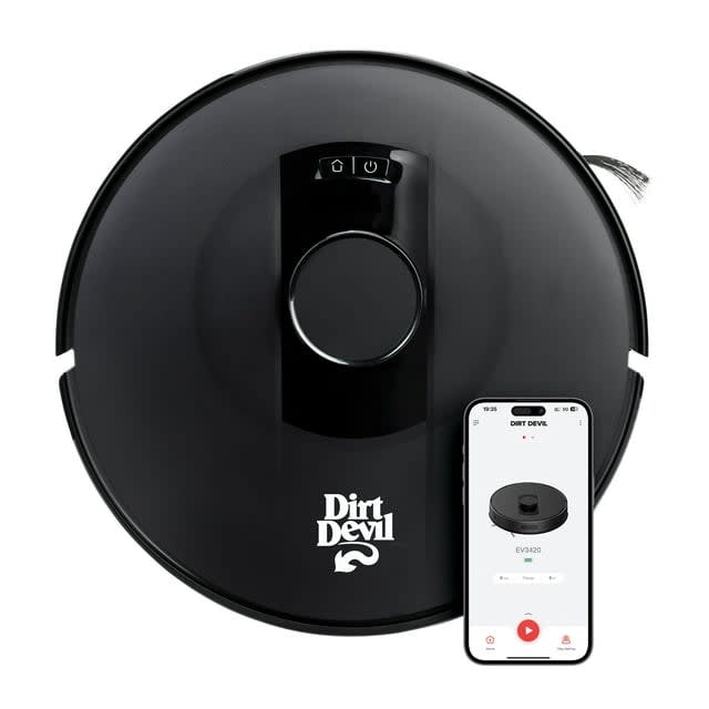 Open-Box Dirt Devil Lidar Robot Vacuum: $47
