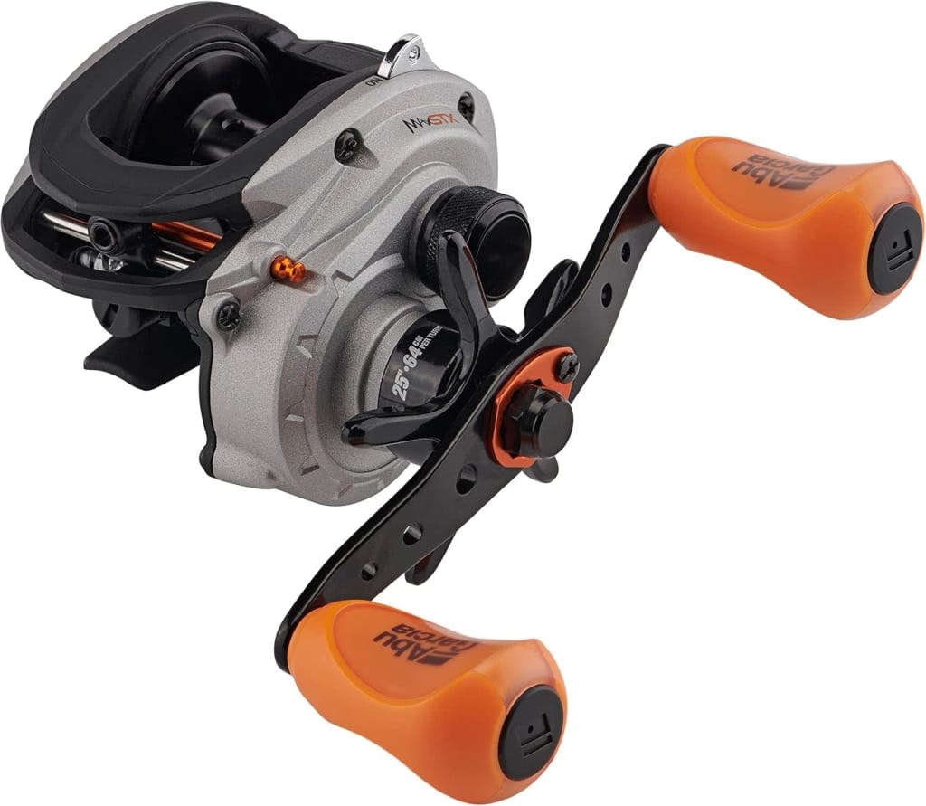 Abu Garcia Max STX Low Profile Baitcast Reel Fishing Reel: $40 Abu Garcia Max STX Low Profile Baitcast Reel Fishing Reel: $40