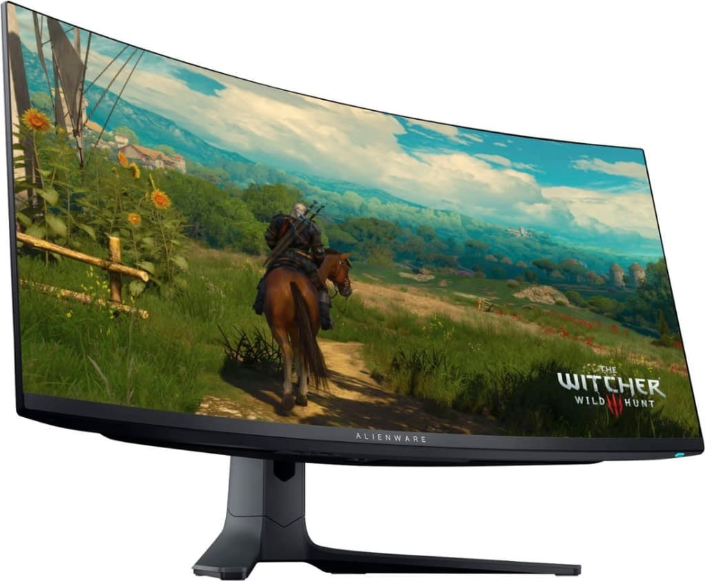 Alienware 34" Ultrawide 1440p Curved OLED Gaming Monitor: $500