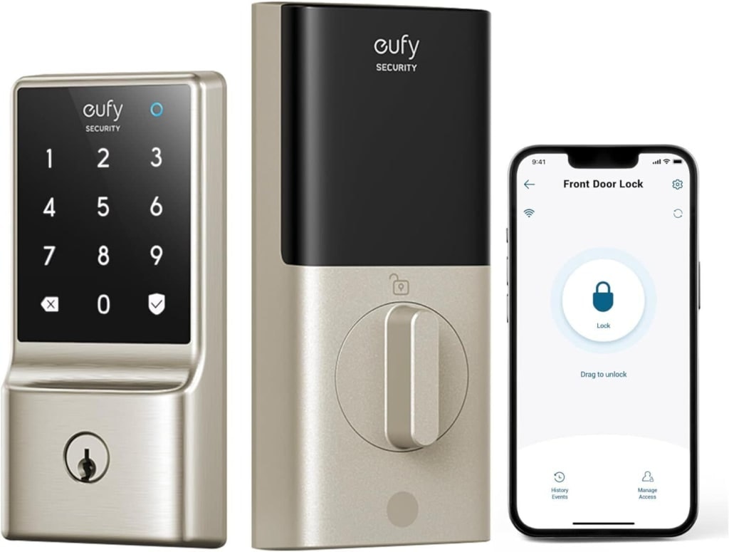 Eufy Security C210 5-in-1 Keyless Entry Door Lock: $50 in cart Eufy Security C210 5-in-1 Keyless Entry Door Lock: $50 in cart