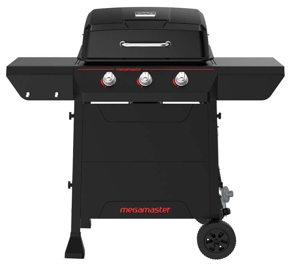 Megamaster 3-Burner Propane Gas Grill: $149