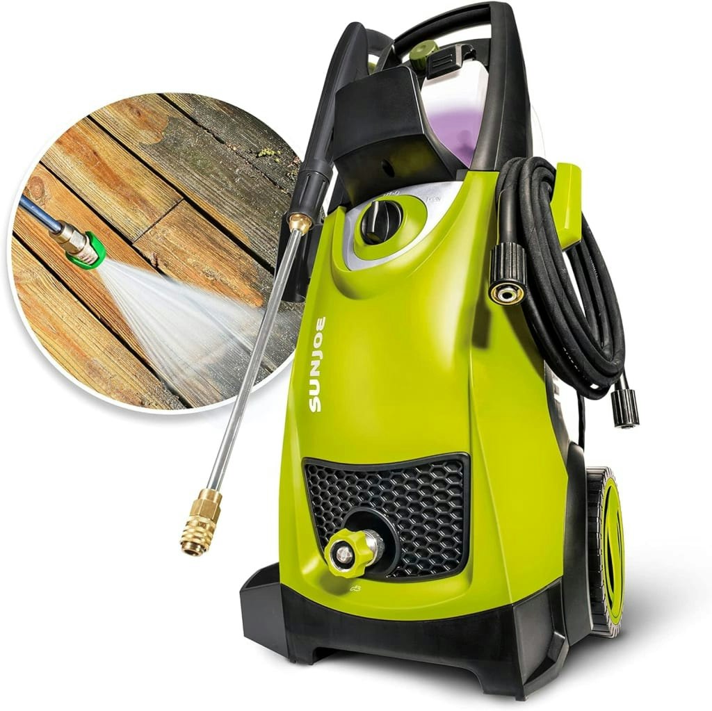 Sun Joe 2,030-PSI Portable Electric Pressure Washer: $129 Sun Joe 2,030-PSI Portable Electric Pressure Washer: $129