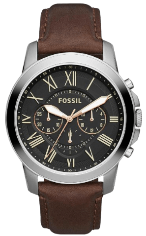 Fossil Men's Grant Chronograph Watch: $64