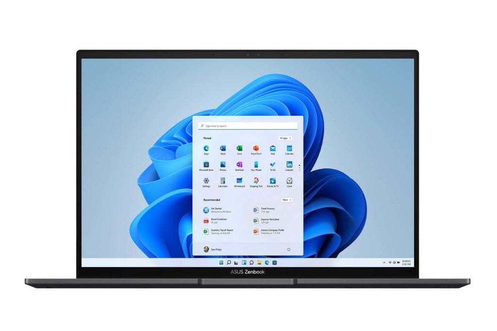 Asus Zenbook AMD Ryzen 5 14" 2.8K OLED Touch Laptop: $577