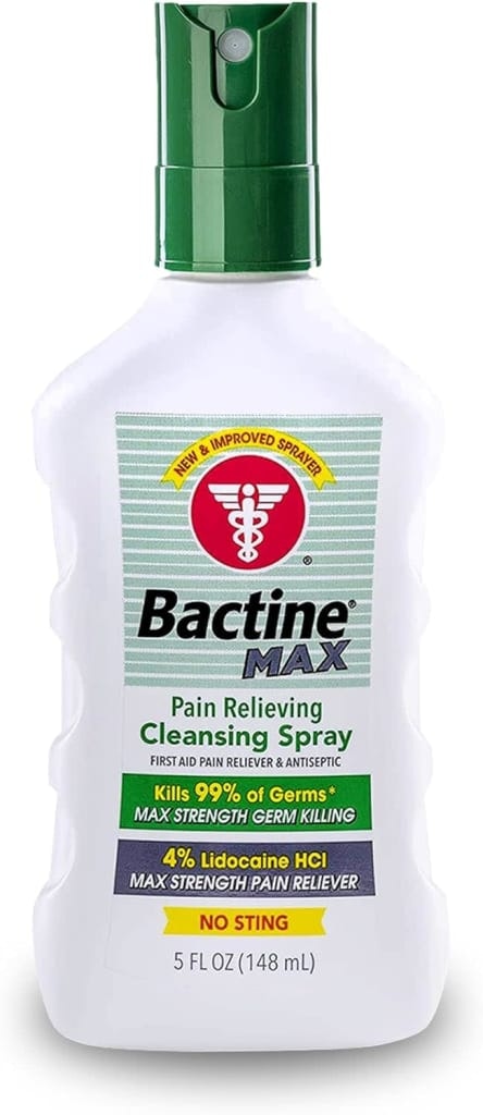 Bactine MAX First Aid Pain Relief Cleansing Spray: $3.73 via Sub & Save Bactine MAX First Aid Pain Relief Cleansing Spray: $3.73 via Sub & Save