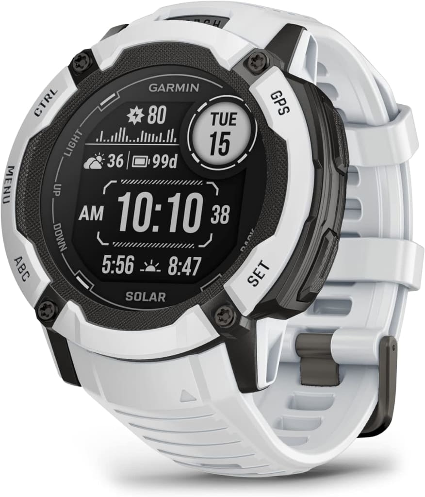 Garmin Instinct 2X Solar Rugged GPS Smartwatch: $290