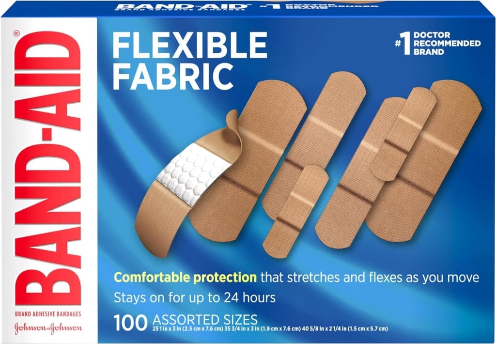 Band-Aid Flexible Adhesive Bandages 100-Pack: $5.95 via Sub & Save
