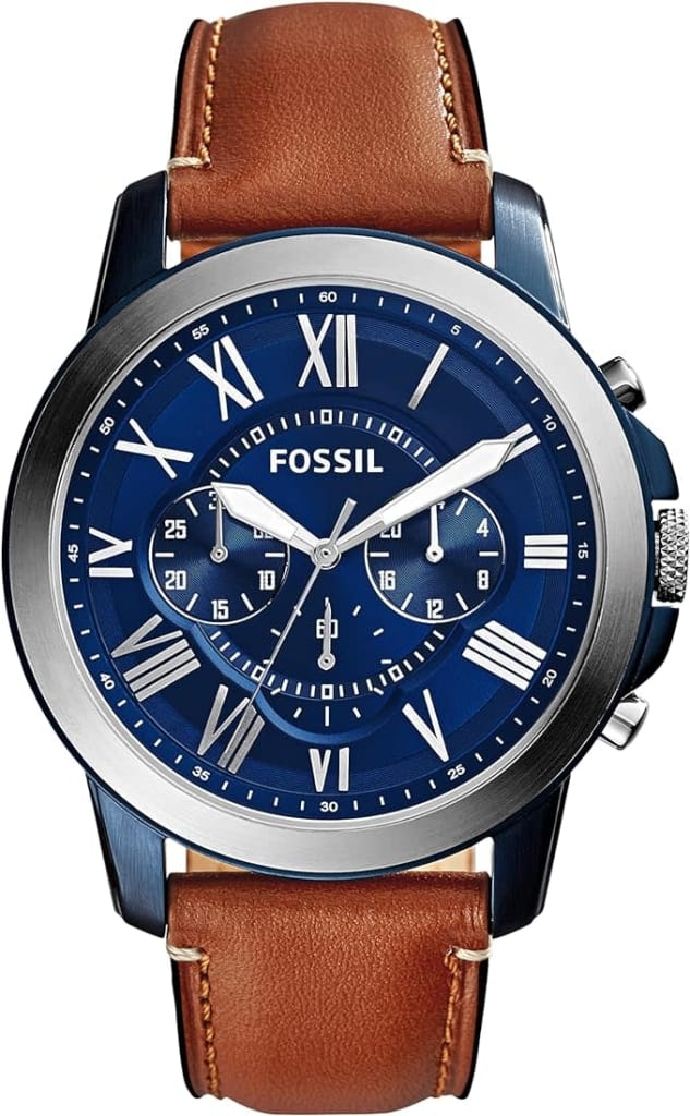 Fossil Men's Grant Chronograph Watch: $78... or less Fossil Men's Grant Chronograph Watch: $78... or less