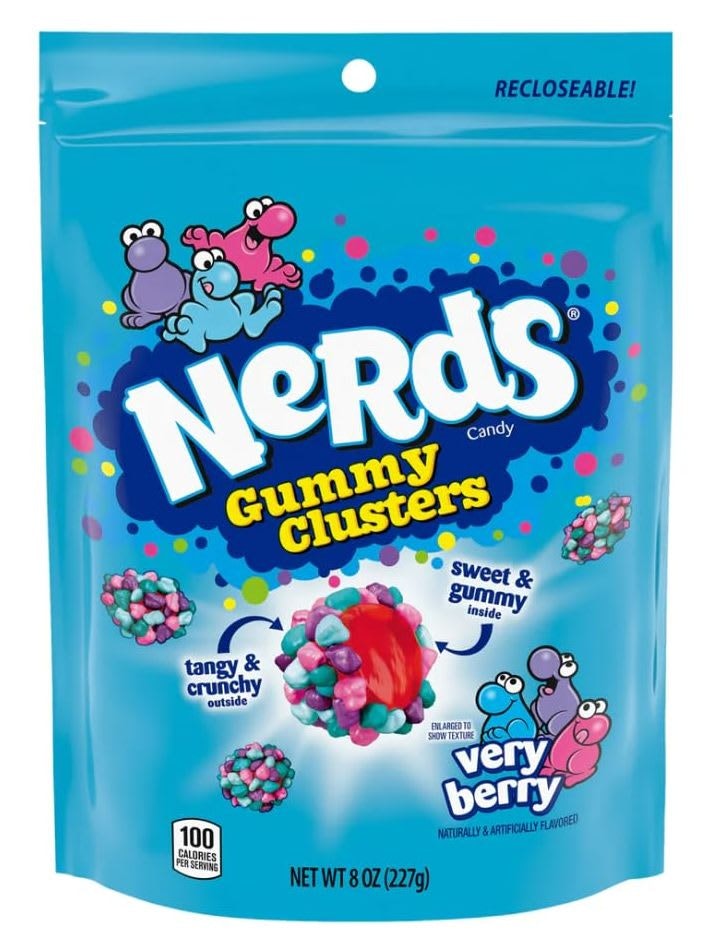 Nerds 8-oz. Gummy Clusters Candy: $1.90 via Sub & Save Nerds 8-oz. Gummy Clusters Candy: $1.90 via Sub & Save