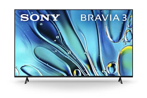 Sony 65" BRAVIA 3 Class 4K UHD HDR LED Smart Google TV: $598