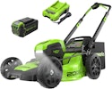 Greenworks 40V 20" Brushless Push Mower w/ 4.0Ah Battery for $255 + free shipping