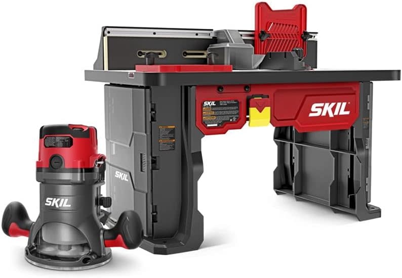 Skil Router Table w/ 10A Fixed Base Router Kit: $159 Skil Router Table w/ 10A Fixed Base Router Kit: $159