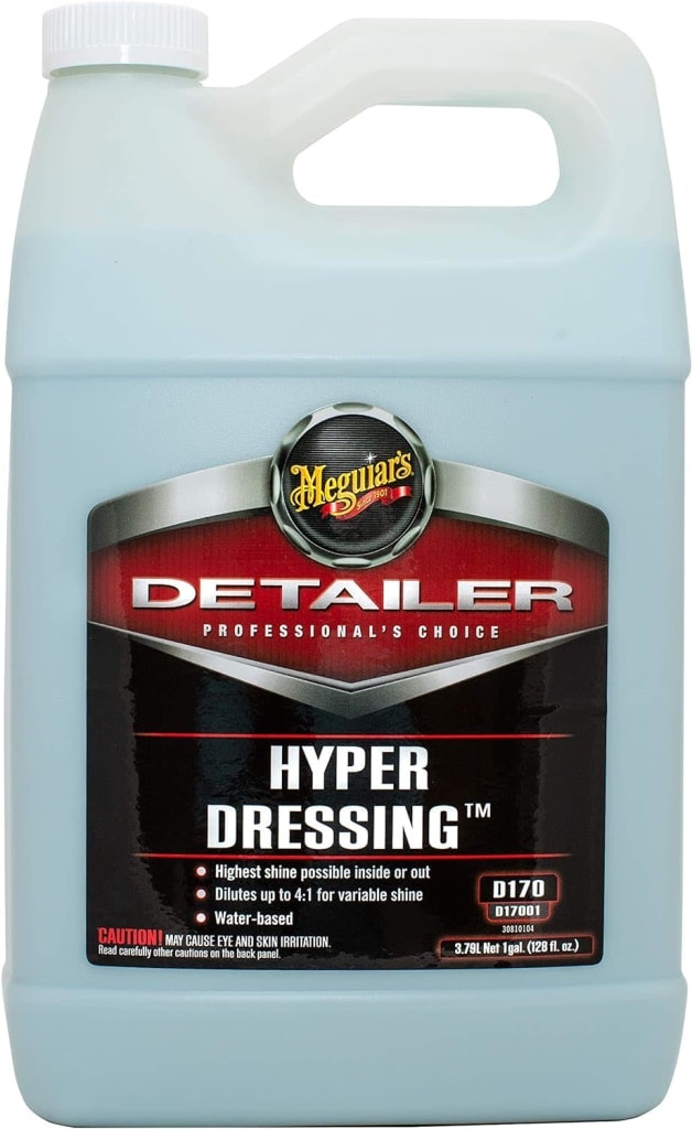 Meguiar's 1-Gallon Hyper Dressing Car Detailing Solution: $35.39 Meguiar's 1-Gallon Hyper Dressing Car Detailing Solution: $35.39