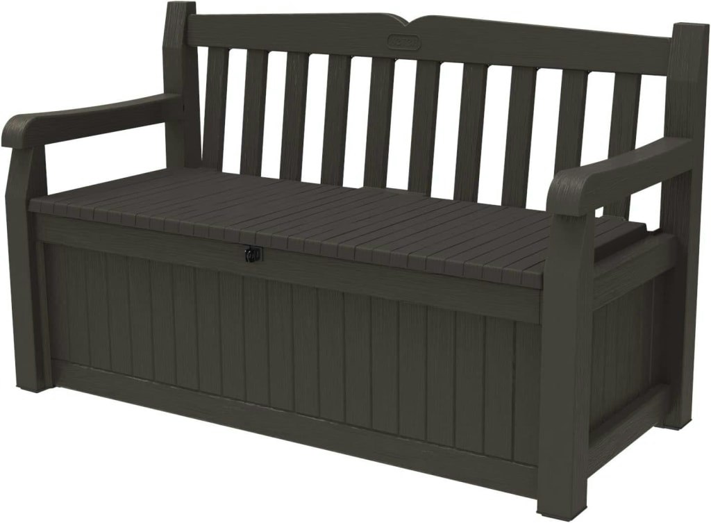Keter Solana 70-Gallon Outdoor Storage Bench: $116 w/ Prime Keter Solana 70-Gallon Outdoor Storage Bench: $116 w/ Prime