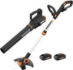 Worx 20V String Trimmer Cordless & Edger 3.0 w/ Leaf Blower for $115 + free shipping