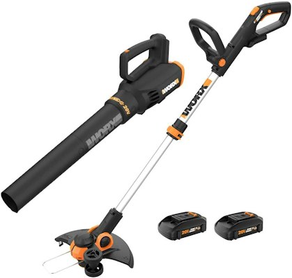Worx 20V String Trimmer Cordless & Edger 3.0 w/ Leaf Blower for $115 + free shipping