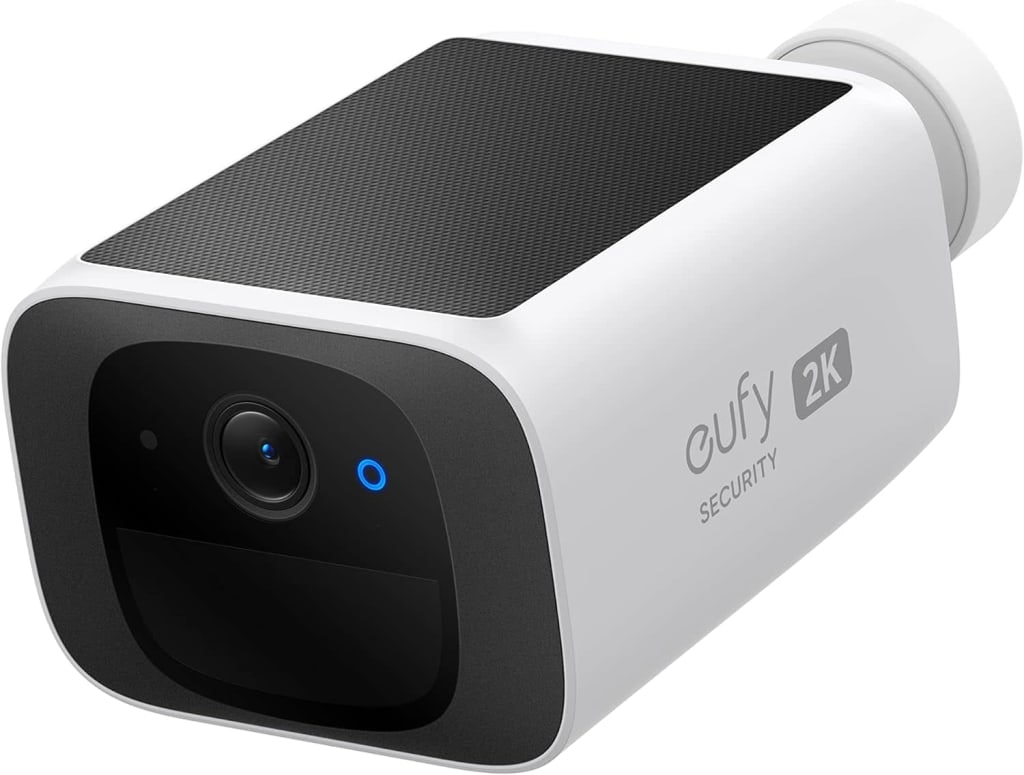Certified Refurb eufy Security S220 Solar-Powered Wireless SoloCam: $35