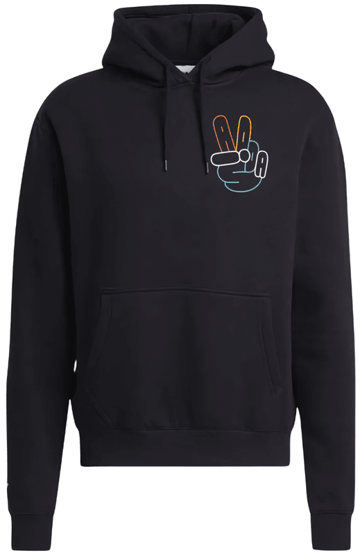 adidas Men's Originals Peace Sign Hoodie: $16.80