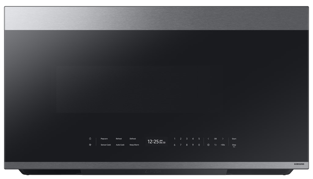 Samsung Bespoke 2.1-Cubic Foot Over-the-Range Microwave: $374