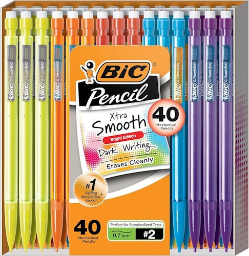 BIC Xtra-Smooth Mechanical Pencil 40-Pack for $7 + free shipping w/ Prime