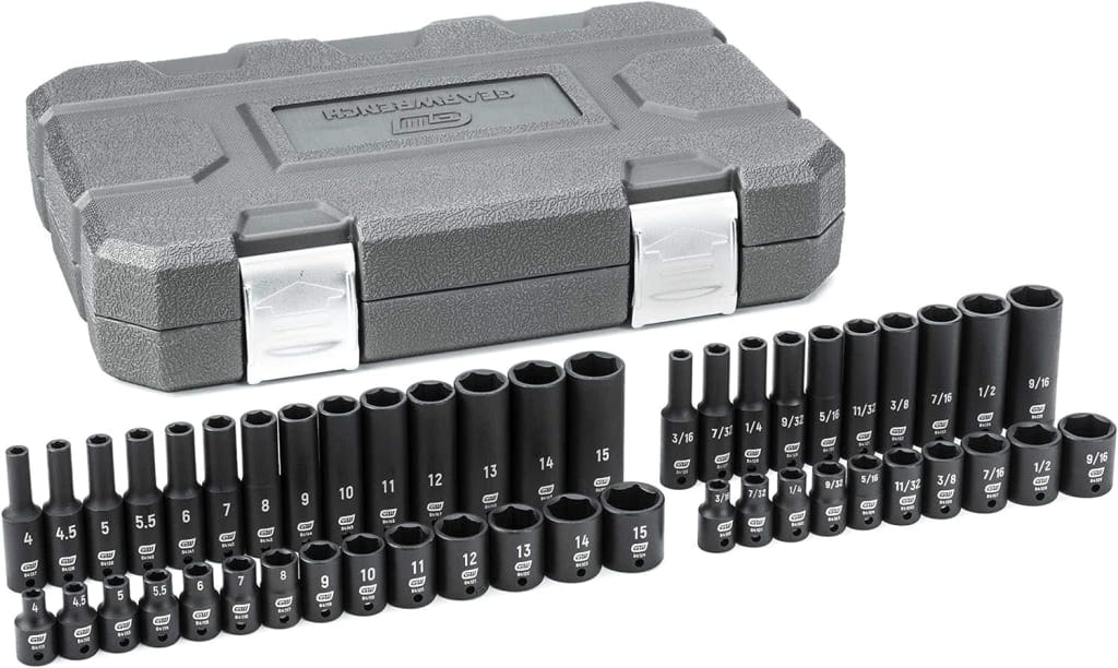 Gearwrench 48-Piece 1/4" Drive 6 Pt. Impact Socket Set: $72.31 Gearwrench 48-Piece 1/4" Drive 6 Pt. Impact Socket Set: $72.31