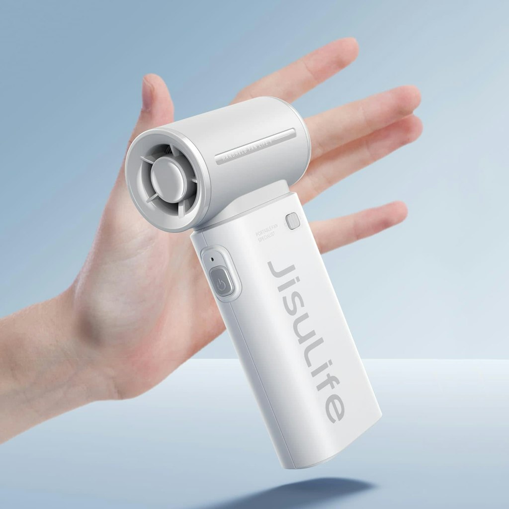 Jisulife Portable Handheld Turbo Fan: $23.99 Jisulife Portable Handheld Turbo Fan: $23.99