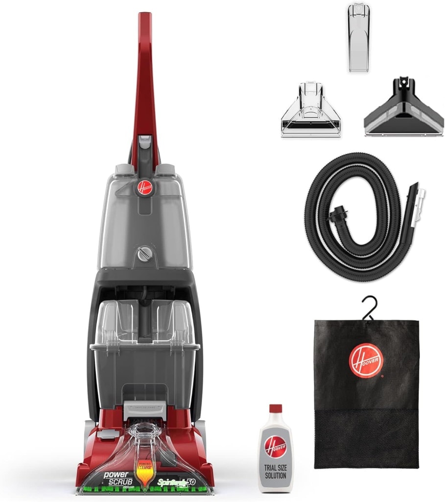 Hoover PowerScrub Deluxe Carpet Cleaner Machine: $150