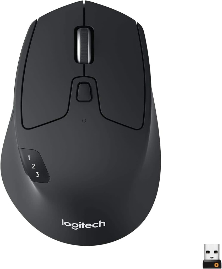 Logitech M720 Triathlon Multi-Device Wireless Mouse: $32.98 Logitech M720 Triathlon Multi-Device Wireless Mouse: $32.98