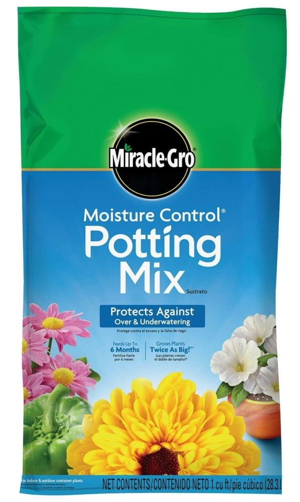Miracle-Gro Moisture Control Potting Mix: $10.97 Miracle-Gro Moisture Control Potting Mix: $10.97